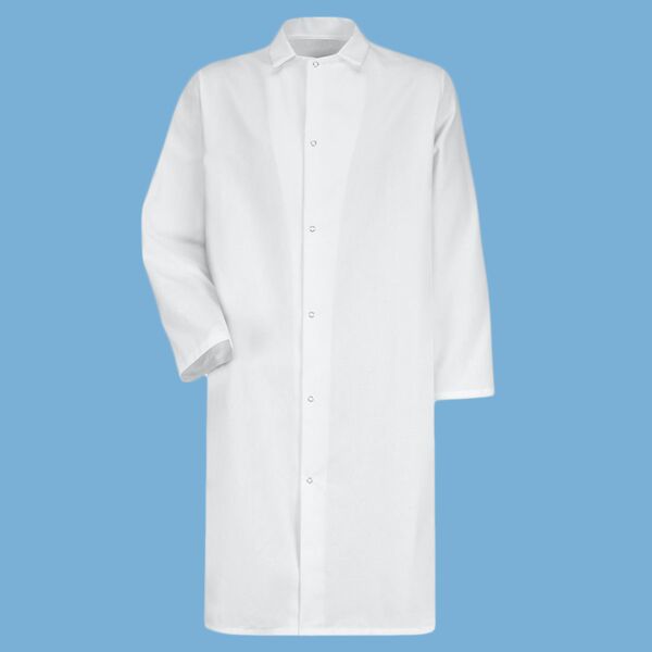 Unisex Gripper - Front Butcher Frock - No Pockets Thumbnail