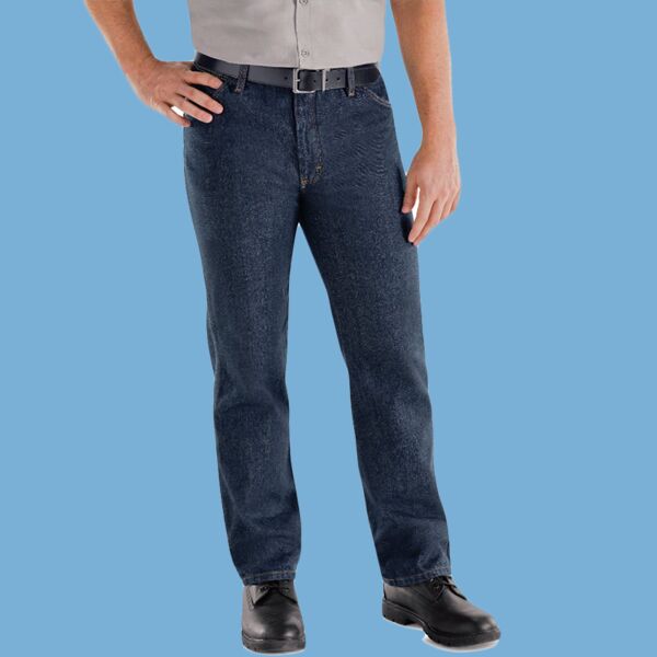 Men's Extended Sizes Classic Work Jeans Thumbnail