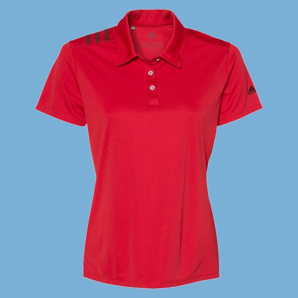 Women's 3-Stripes Shoulder Polo Thumbnail