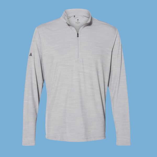 Lightweight Mélange Quarter-Zip Pullover Thumbnail