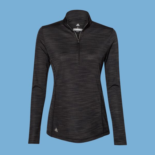 Women's Lightweight Mélange Quarter-Zip Pullover Thumbnail