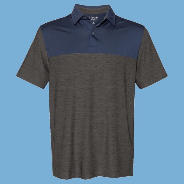 Colorblocked Space-Dyed Polo Thumbnail