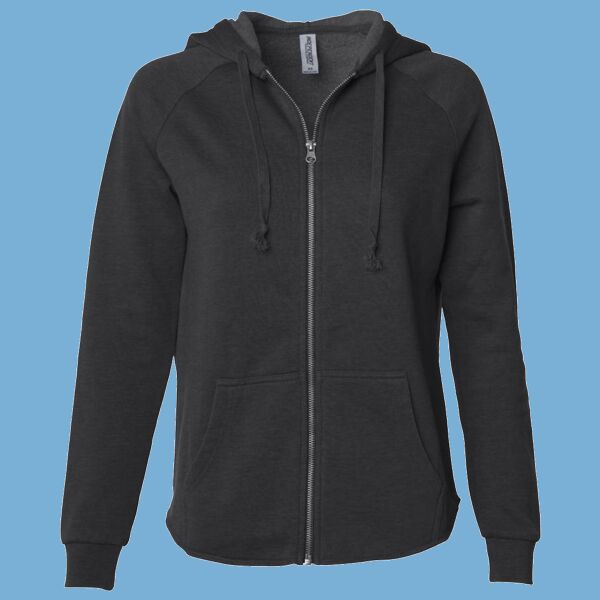 Women's California Wave Wash Full-Zip Hooded Sweatshirt Thumbnail