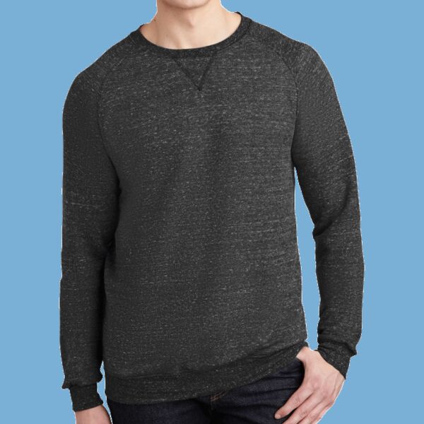 Snow Heather French Terry Crewneck Sweatshirt Thumbnail
