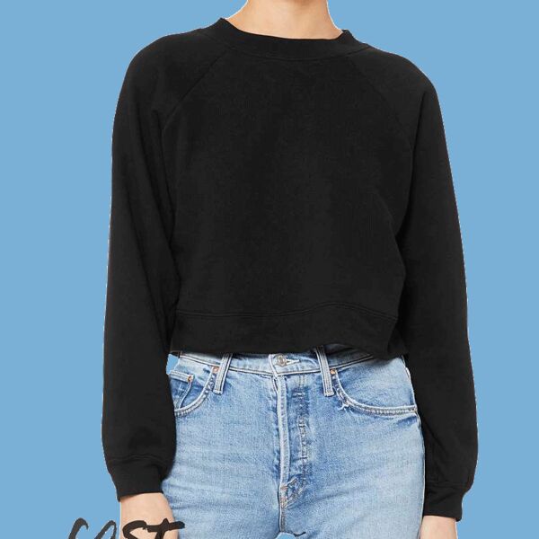 Women's Raglan Pullover Fleece Thumbnail