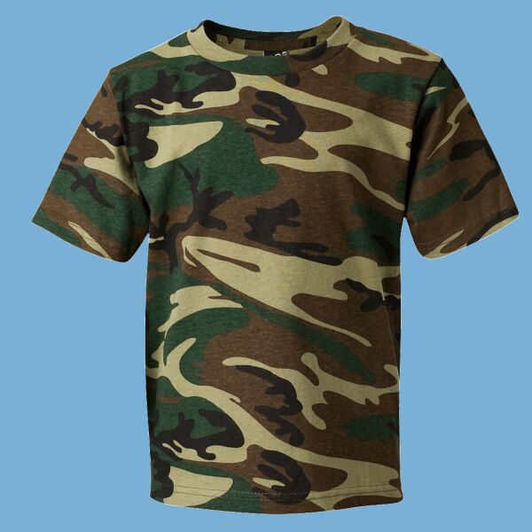 Youth Camouflage T-Shirt Thumbnail