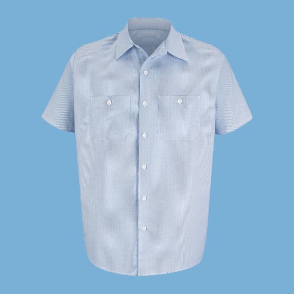 Industrial Stripe Work Shirt Thumbnail