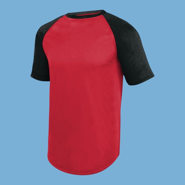 Wicking Short Sleeve Baseball Jersey Thumbnail