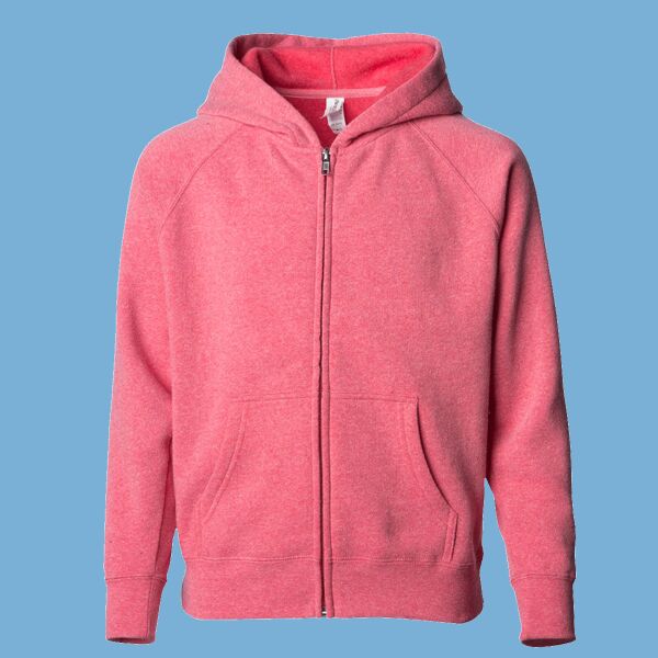Toddler Lightweight Special Blend Raglan Zip Hood Thumbnail
