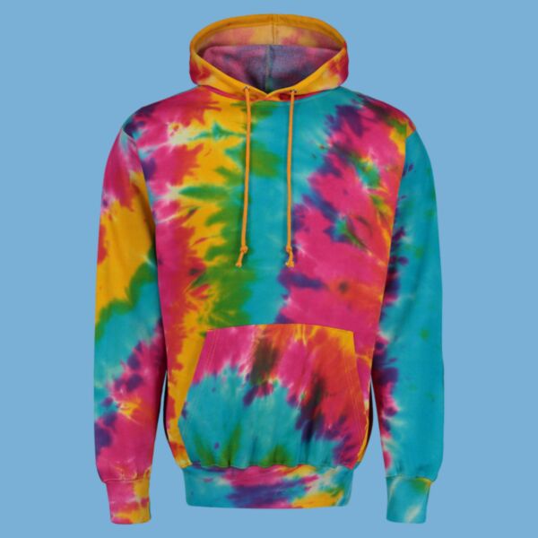Unisex Classic Fleece Tie-Dye Hooded Sweatshirt Thumbnail