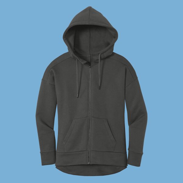 Women's Perfect Weight ® Fleece Drop Shoulder Full Zip Hoodie Thumbnail