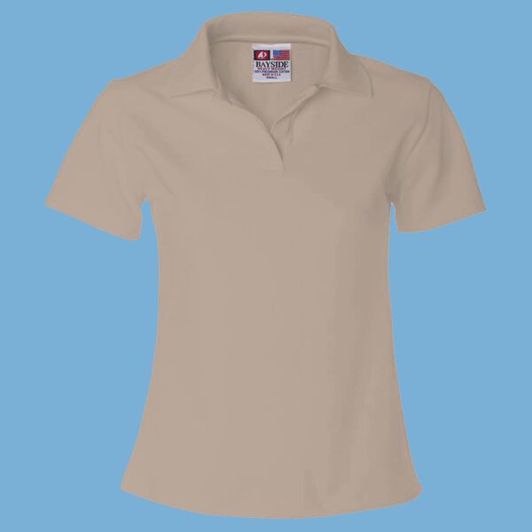 Women's USA-Made V-Neck Polo Thumbnail