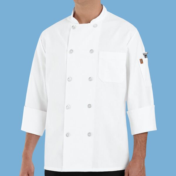 Ten Pearl Button Chef Coat Thumbnail