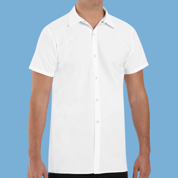 Poly/Cotton Cook Shirt Longer Length Thumbnail