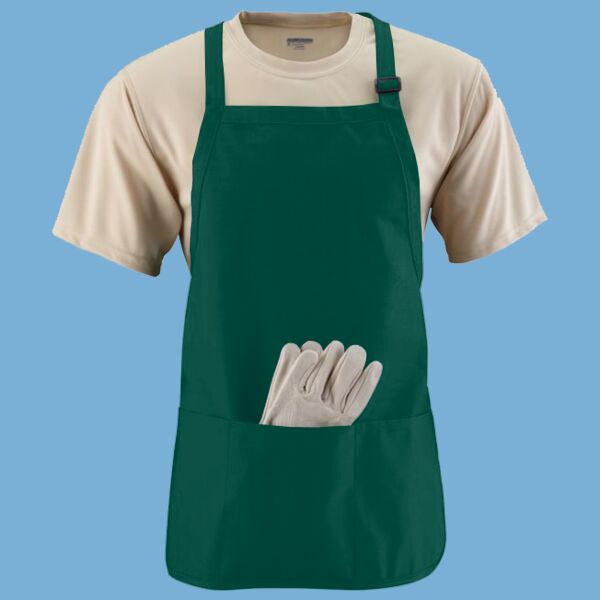 Medium Length Apron with Pouch Thumbnail