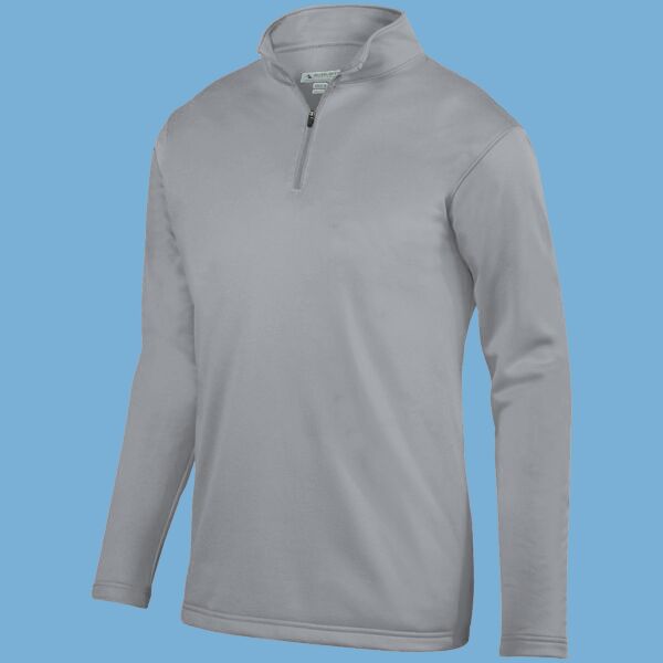 Youth Wicking Fleece Quarter-Zip Pullover Thumbnail