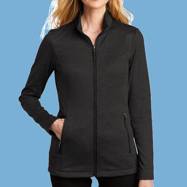 Women's Collective Striated Fleece Jacket Thumbnail