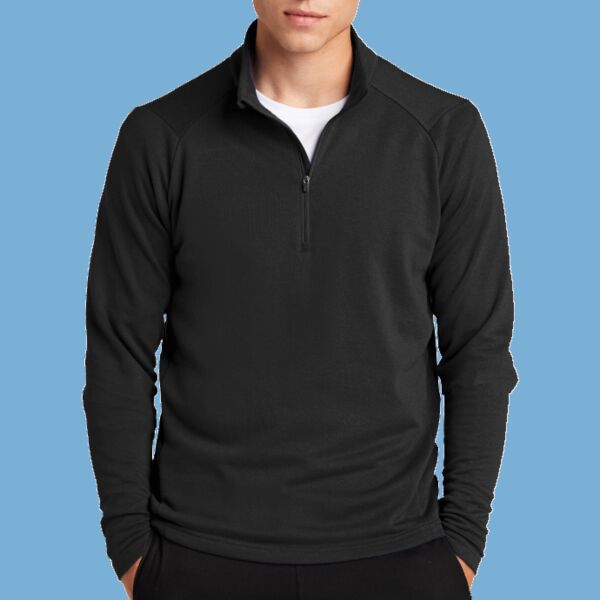 Lightweight French Terry 1/4 Zip Pullover Thumbnail
