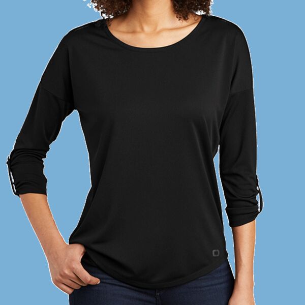 Women's Gravitate Scoop 3/4 Sleeve Thumbnail