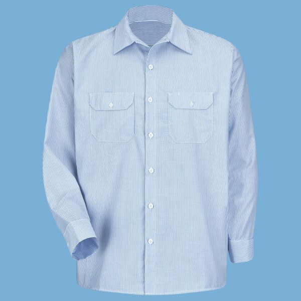Deluxe Long Sleeve Uniform Shirt - Tall Sizes Thumbnail