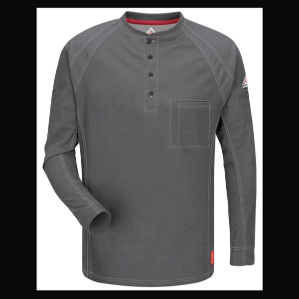 Long Sleeve Henley - Tall Sizes Thumbnail