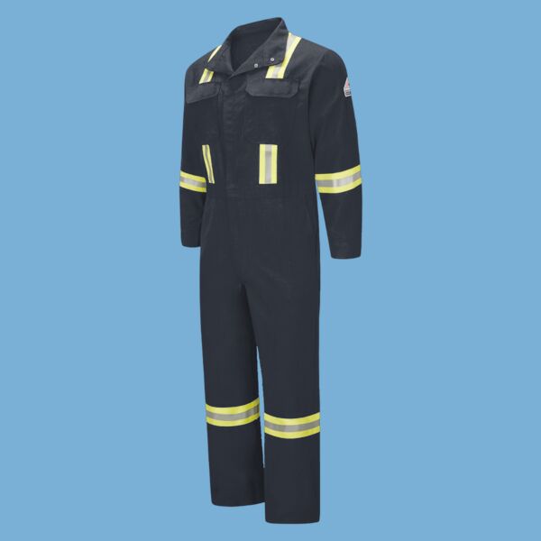 Premium Coverall with Reflective Trim - Nomex® IIIA - 6 oz. - Tall Sizes Thumbnail