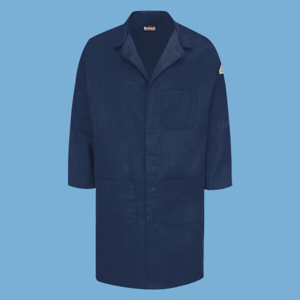 Concealed Snap Front Lab Coat - EXCEL FR® ComforTouch® - 6 oz. Thumbnail