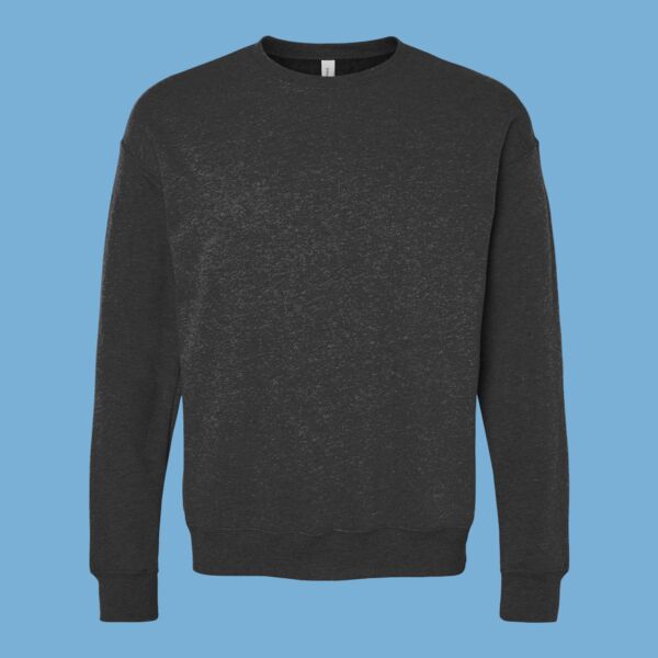 Unisex FWD Fashion Sueded Drop Shoulder Crewneck Sweatshirt Thumbnail