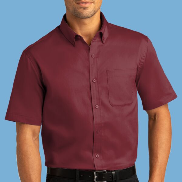Short Sleeve SuperPro React Twill Shirt Thumbnail