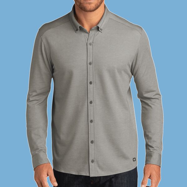 Code Stretch Long Sleeve Button Up Thumbnail