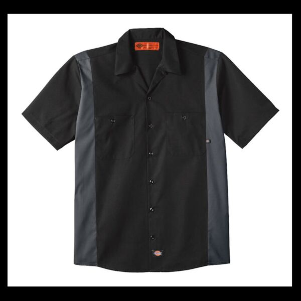 Industrial Colorblocked Short Sleeve Shirt Thumbnail