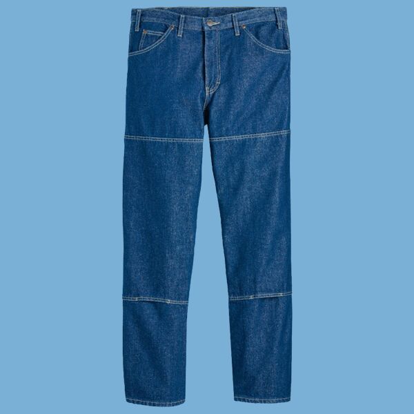 Industrial Double Knee Jeans - Extended Sizes Thumbnail