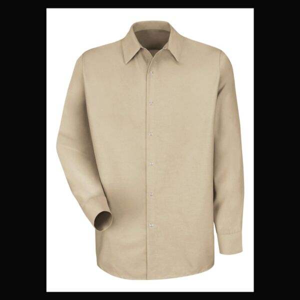 Specialized Pocketless Long Sleeve Work Shirt - Tall Sizes Thumbnail