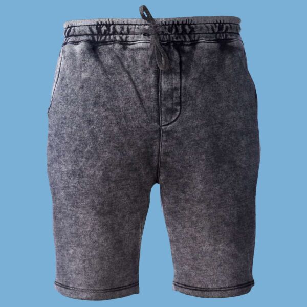 Unisex Mineral Wash Fleece Shorts Thumbnail