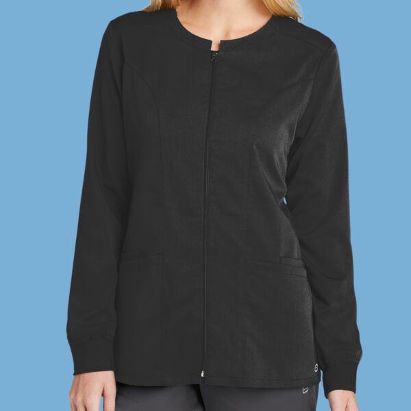 Women's Premiere Flex Full Zip Scrub Jacket Thumbnail