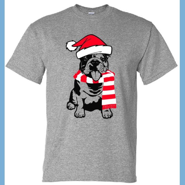 BULLDOG CHRISTMAS TEE Thumbnail