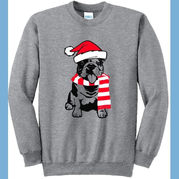 BULLDOG CHRISTMAS SWEATSHIRT Thumbnail