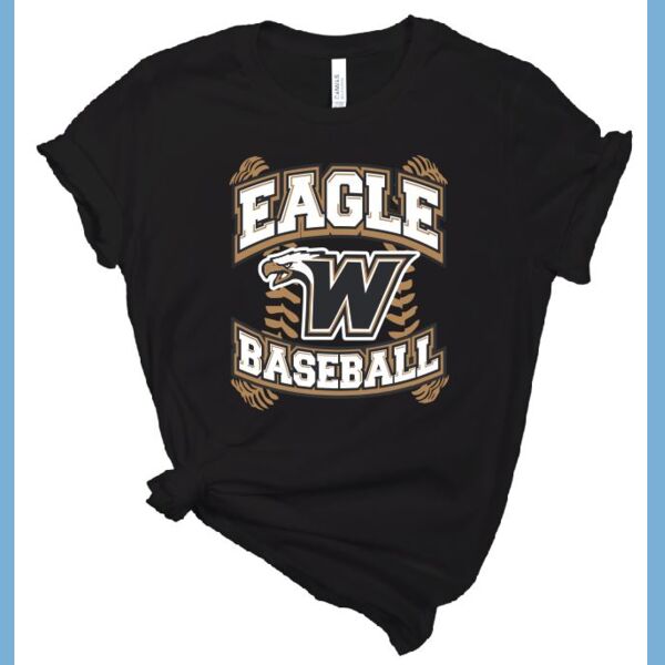 EAGLES BASEBALL BELLA CANVAS Thumbnail