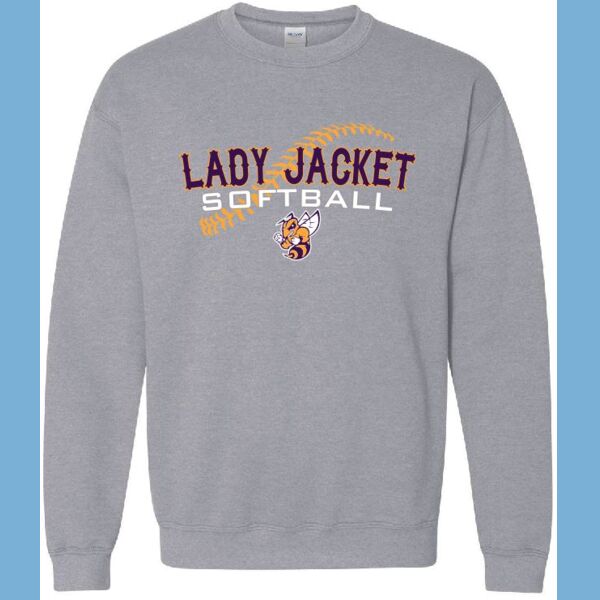 Lady Jacket Softball Sweatshirt Thumbnail