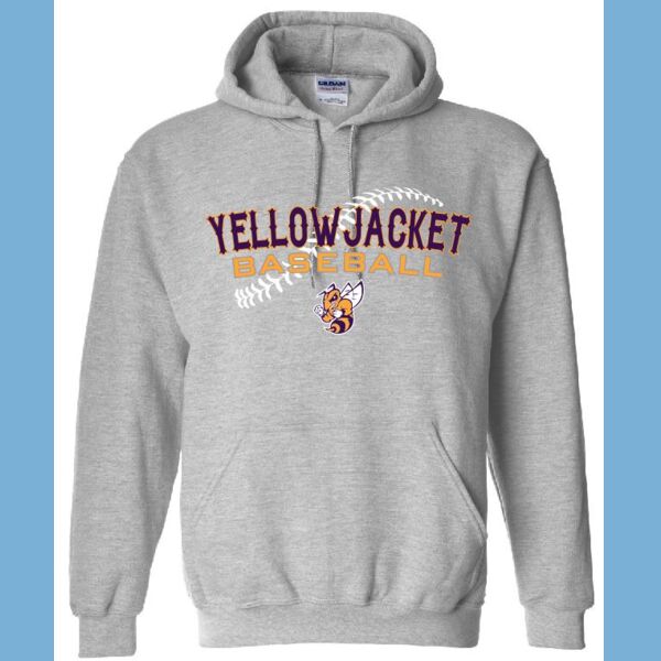 Yellowjacket Baseball Hoodie Thumbnail