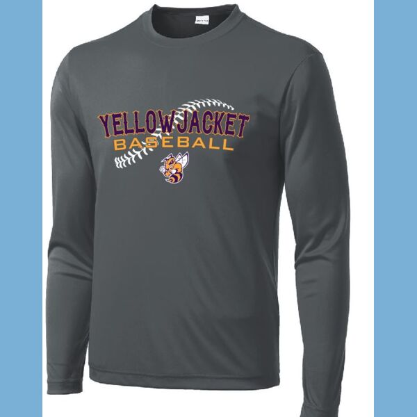 Yellowjacket Baseball Dri Fit Long Sleeve Thumbnail