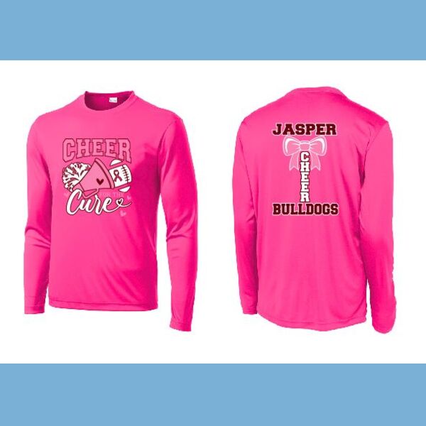 CHEER FOR A CURE - DRI FIT LONG SLEEVE Thumbnail