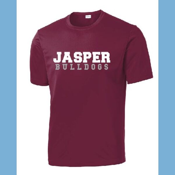 JASPER BULLDOGS MAROON DRI FIT Thumbnail