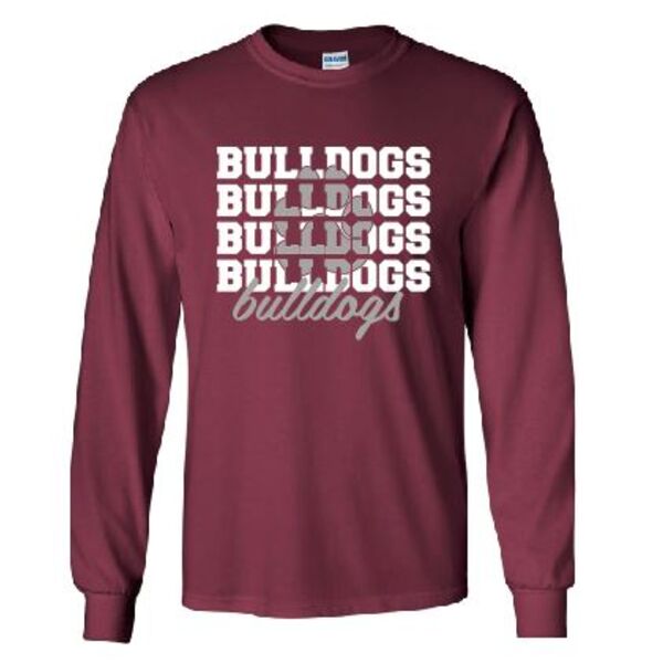 JASPER BULLDOGS PAW PRINT LONG SLEEVE Thumbnail