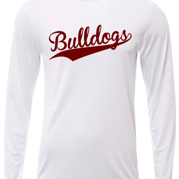 White Bulldog Longsleeve Drifit Thumbnail