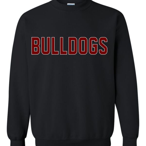 Black Bulldog Sweatshirt Thumbnail