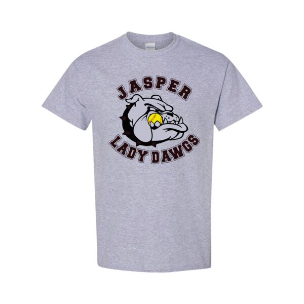BULLDOG SOFTBALL TSHIRT - GREY Thumbnail