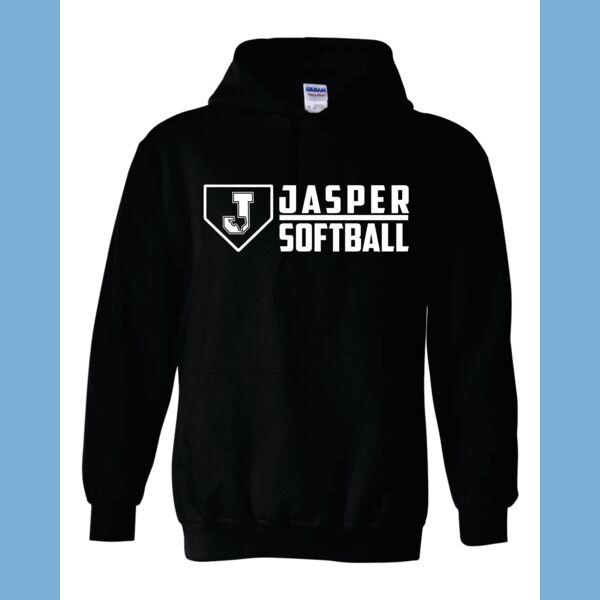 JASPER SOFTBALL HOODIE BLACK Thumbnail