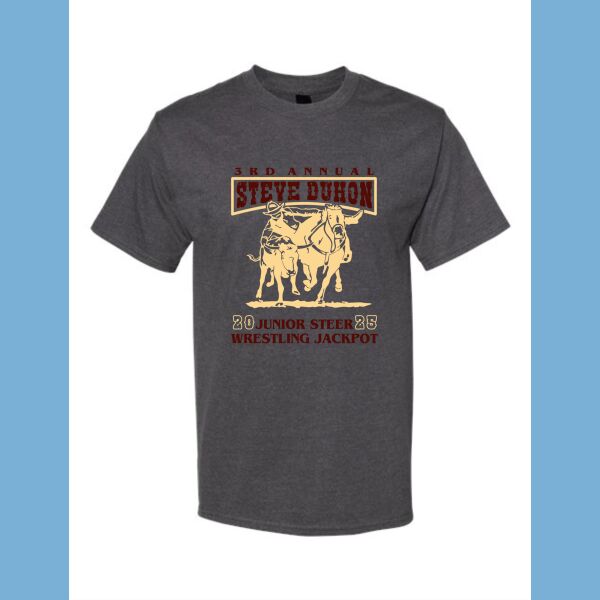 Jr Steer Wrestling T-shirt  Thumbnail