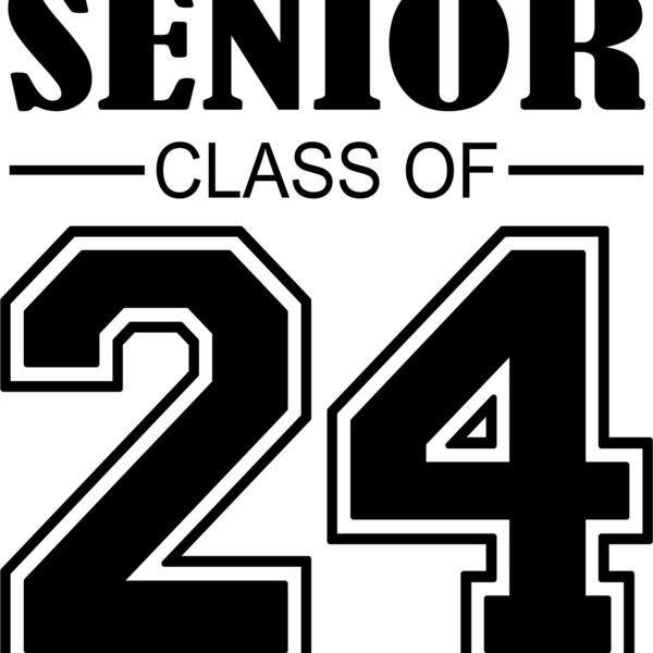 Senior C/O 24 5.5"x6" Car Decal Thumbnail
